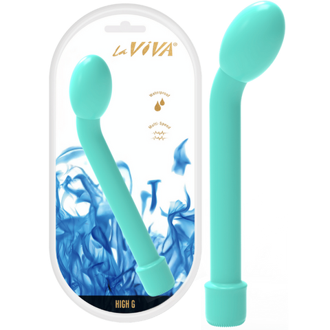 High G – Waterproof Multispeed G-Spot Vibrator Battery Operated Teal > Vibrators > G-Spot