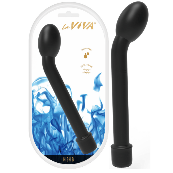 High G – Waterproof Multispeed G-Spot Vibrator Battery Operated Black > Vibrators > G-Spot