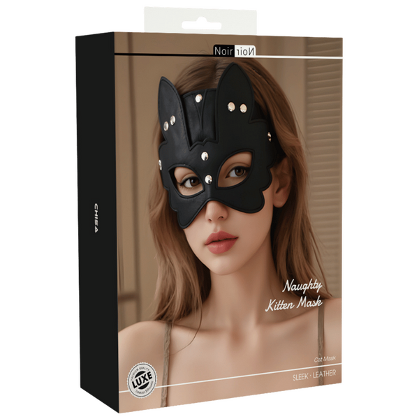 Naughty Kitten Cat Novelty Face Mask – Elasticated Material Default Title > Bondage Gear > Masks