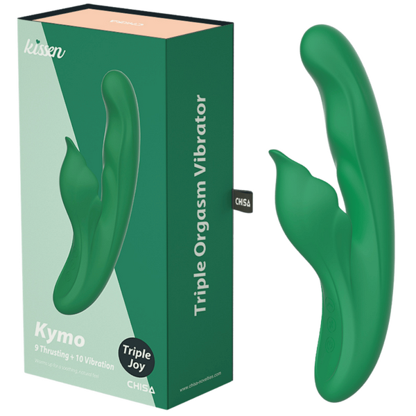Kymo – Waterproof 9 Function Heated Silicone Vibrator 23.5cm One Size > Vibrators > Ladies > Rabbit