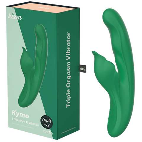 Kymo – Waterproof 9 Function Heated Silicone Vibrator 23.5cm One Size > Vibrators > Ladies > Rabbit