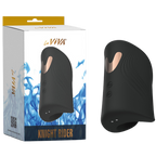 Knight Rider – Waterproof Rechargeable Vibrator with 5 Vibration and Tapping Modes One Size > Sex Toys For Men > Masturbators Cup