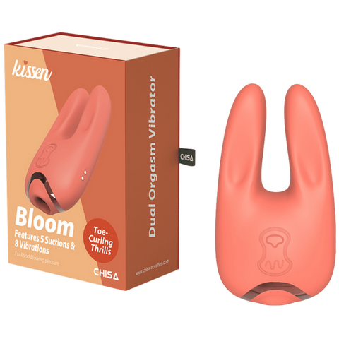 Bloom – Waterproof Silicone Vibrator with Suction and Vibration Features One Size > Vibrators > Ladies > Clitoral Vibrators and Stimulators
