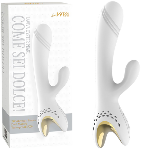 Come Sei Dolce – Luxury Vibrator with 20 Vibration Modes One Size > Vibrators > Ladies > Rabbit