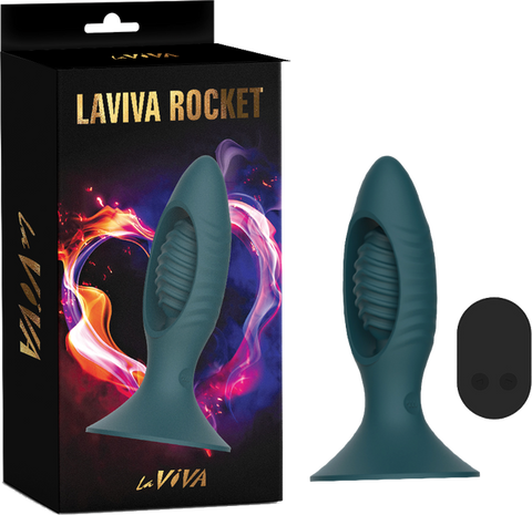 Lavina Rocket Butt Plug – Remote-Controlled 60mm Diameter One Size > Anal Range > Vibrating Butt Plugs