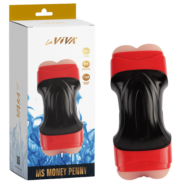 Ms Money Penny – Realistic Dual-End Stimulation Toy with T-Skin Material One Size > Sex Toys For Men > Masturbators > Manual