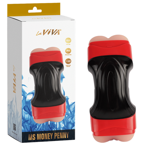 Ms Money Penny – Realistic Dual-End Stimulation Toy with T-Skin Material One Size > Sex Toys For Men > Masturbators > Manual