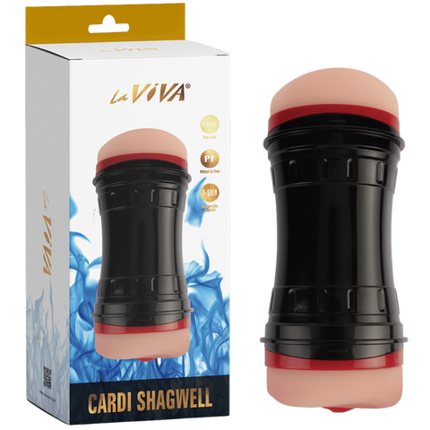 Cardi Shagwell – Realistic Dual-End Stimulation Masturbator Toy One Size > Sex Toys For Men > Masturbators > Manual