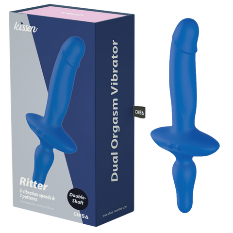 Ritter – Waterproof Double-Motor Silicone Vibrator 26.1cm One Size > Vibrators > Unconventional