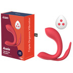 Acein – Remote-Controlled Waterproof Vibrator with 3 Motors and 10 Vibration Modes One Size > Vibrators > Unconventional