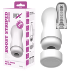 Boost Striped Stroker – Super-Soft 16cm Masturbator Sleeve One Size > Sex Toys For Men > Masturbators Cup