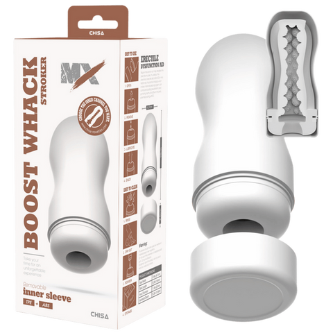 Boost Whack Stroker – Super-Soft 16cm TPE and ABS Male Stroker One Size > Sex Toys For Men > Masturbators Cup