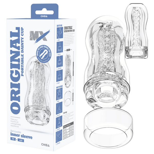 Original Portable Dainty Cup – Super-Soft Portable Cup 16cm One Size > Sex Toys For Men > Masturbators Cup