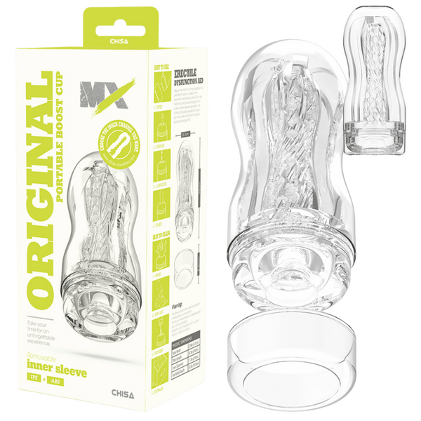Original Portable Boost Cup – Super-Soft 16cm Sucking Cup One Size > Sex Toys For Men > Masturbators Cup