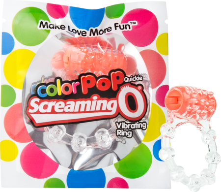 Screaming O ColorPop – Vibrating Ring Orange > Cock Ring > Vibrating