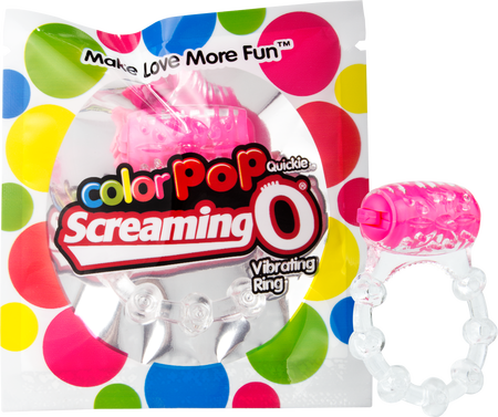 Screaming O ColorPop – Vibrating Ring Pink > Cock Ring > Vibrating