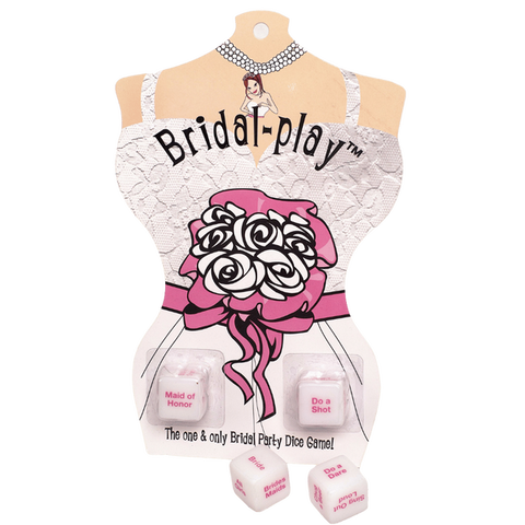 Bridal Play Dice – Game Accessories One Size > Novelties > Bachelor & Bachelorette Items