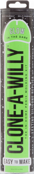 Clone A Willy Glow in the Dark Kit – Realistic Vibrator Making Kit Glow Green > Dildos > Mould Your Own Kits