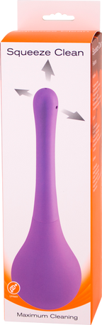 Squeeze Clean – Medical Style Douche with 3 Nozzle Heads 190ml Capacity Purple > Essentials > Feminine Care
