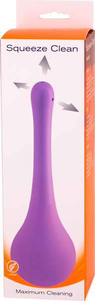 Squeeze Clean – Medical Style Douche with 3 Nozzle Heads 190ml Capacity Purple > Essentials > Feminine Care