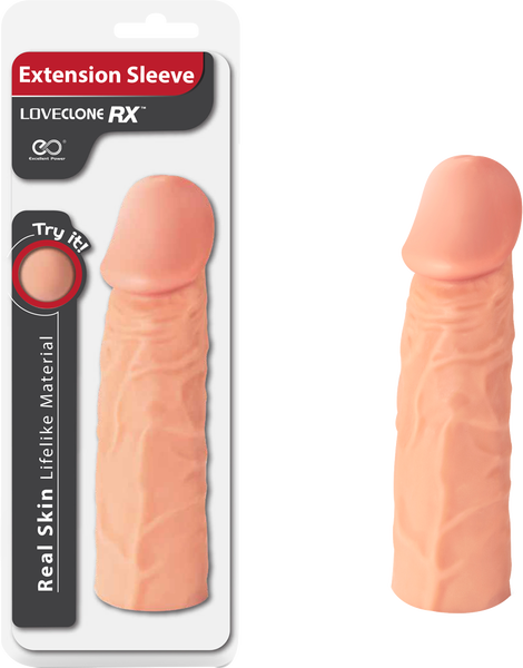 7 Inch Extension Sleeve – Lifelike Material Sleeve One Size > Sex Toys For Men > Penis Sleeves