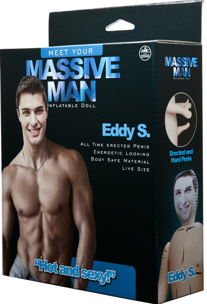 Excellent Power Massive Man Eddy S – Inflatable Doll with 7 Inch Erect Penis Default Title > Sex Toys > Sex Dolls > Novelty Inflatables