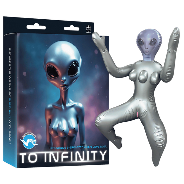 Ozara Inflatable Three-Breasted Alien Love Doll – 112 cm Tall Love Doll > Sex Toys > Sex Dolls > Novelty Inflatables