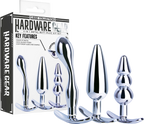 3 in 1 Metal Butt Plug Kit – High Gloss Finish Metal Butt Plug Set Default Title > Anal Range > Butt Plug Kits