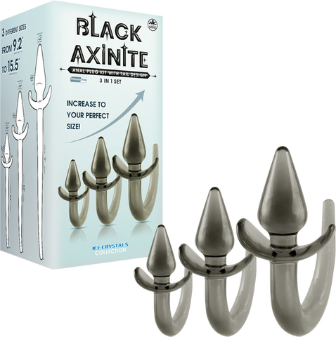 3 in 1 Anal Plug Kit – Flexible Hygienic Plug with Tail Smoke > Anal Range > Tail Butt Plugs