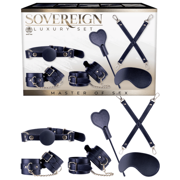 Sovereign Luxury Bondage Set – Luxury Bondage Kit Black > Bondage Gear > Bondage Kits