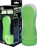 The Neon Rider Masturbator – Glow in the Dark Soft Flexible Masturbator 7 Inch Default Title > Sex Toys For Men > Masturbators Cup