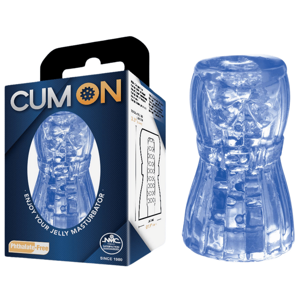 Pocket Jelly Masturbator – 3.3 Inch Soft Flexible Masturbator Blue > Sex Toys For Men > Masturbators Cup