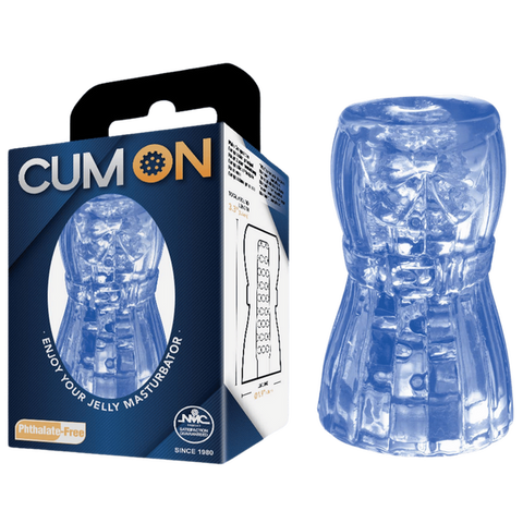 Pocket Jelly Masturbator – 3.3 Inch Soft Flexible Masturbator Blue > Sex Toys For Men > Masturbators Cup