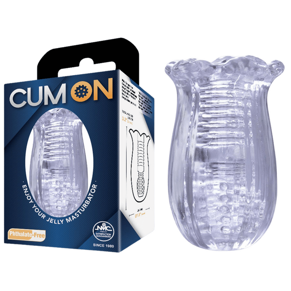 Pocket Jelly Masturbator – 3.2 Inch Soft Flexible Male Masturbator Clear > Sex Toys For Men > Masturbators Cup