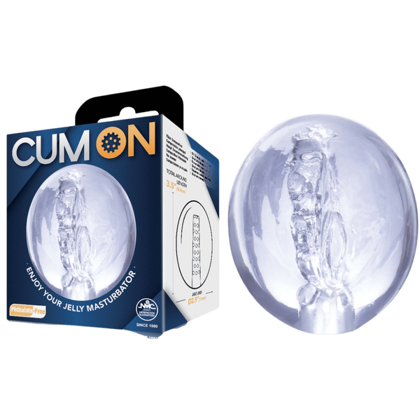 Pocket Jelly Masturbator – 3.5 Inch Soft Flexible Masturbator Clear > Sex Toys For Men > Masturbators Cup