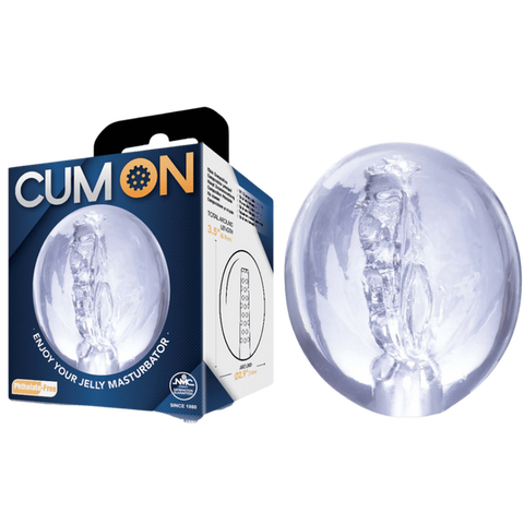 Pocket Jelly Masturbator – 3.5 Inch Soft Flexible Masturbator Clear > Sex Toys For Men > Masturbators Cup