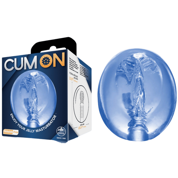 Pocket Jelly Masturbator – Soft Flexible 3.5 Inch Male Masturbator Blue > Sex Toys For Men > Masturbators Cup