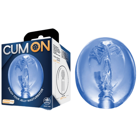 Pocket Jelly Masturbator – Soft Flexible 3.5 Inch Male Masturbator Blue > Sex Toys For Men > Masturbators Cup