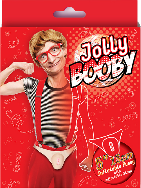 Jolly Booby Inflatable Pussy – Compact Inflatable Sex Toy Made from Body-Safe Vinyl Default Title > Novelties > Gag Gifts