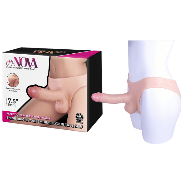 Ultra Realistic 7.5 Inch Penis Panty – Flexible Comfortable Penis Panty One Size > Gender > Bodyforms