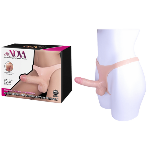 Ultra Realistic 5.5 Inch Penis Panty – Flexible Comfortable Penis Panty One Size > Gender > Bodyforms