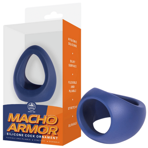 Silicone Cock and Ball Ring – Stretchy Durable Silicone Penis and Ball Ring Blue > Cock Ring > Sling