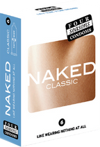 Four Seasons Naked Classic Ultra Sheer Lubricated Condoms – Nominal Width 54mm Condom 6 Pack Default Title > Essentials > Condoms