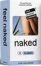 Four Seasons Naked Classic Condom 12 Pack Default Title > Essentials > Condoms