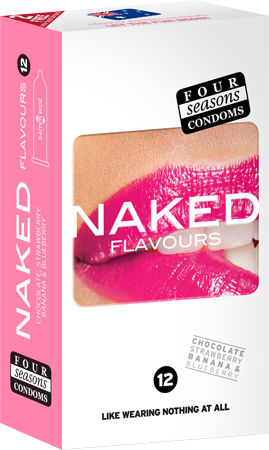 Naked Flavours Ultra Thin Flavoured Condoms 12 Pack > Essentials > Condoms