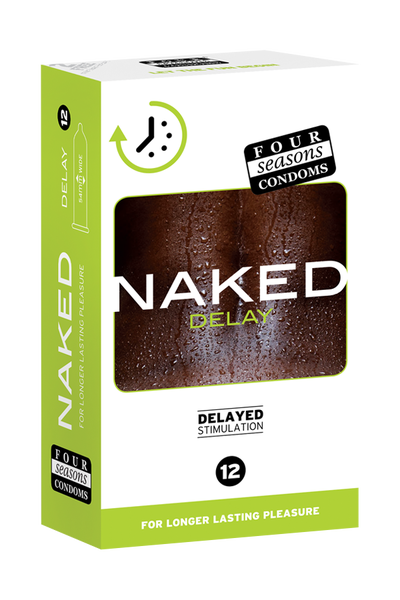 Four Seasons Naked Delay Ultra Thin Condoms 12 Pack > Essentials > Condoms