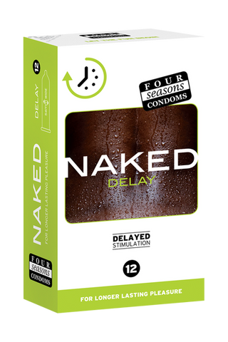 Four Seasons Naked Delay Ultra Thin Condoms 12 Pack > Essentials > Condoms