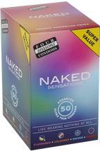 Four Seasons Naked Sensations – Ultra Sensitive Lubricated Condoms - Assorted 50 Pack One Size > Essentials > Condoms
