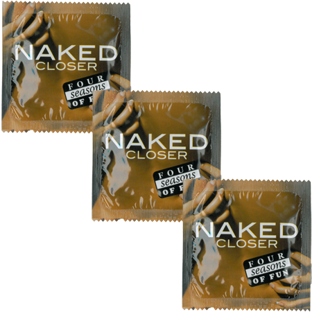 Four Seasons Naked Closer Fit – 49mm Width Condom 144pc Bulk Pack > Essentials > Condoms