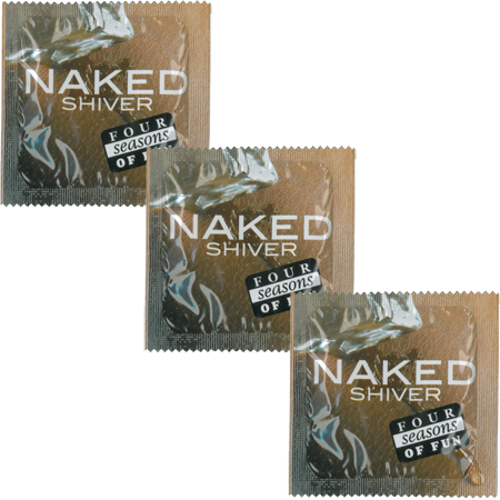 Four Seasons Naked Shiver Condom - 144pc Bulk Pack One Size > Essentials > Condoms